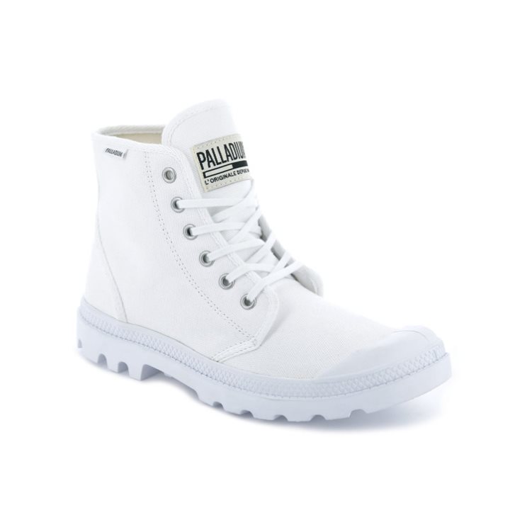 Dámské Tenisky Palladium Pampa Hi Originale High Tops Bílé | CZ CNT-48R